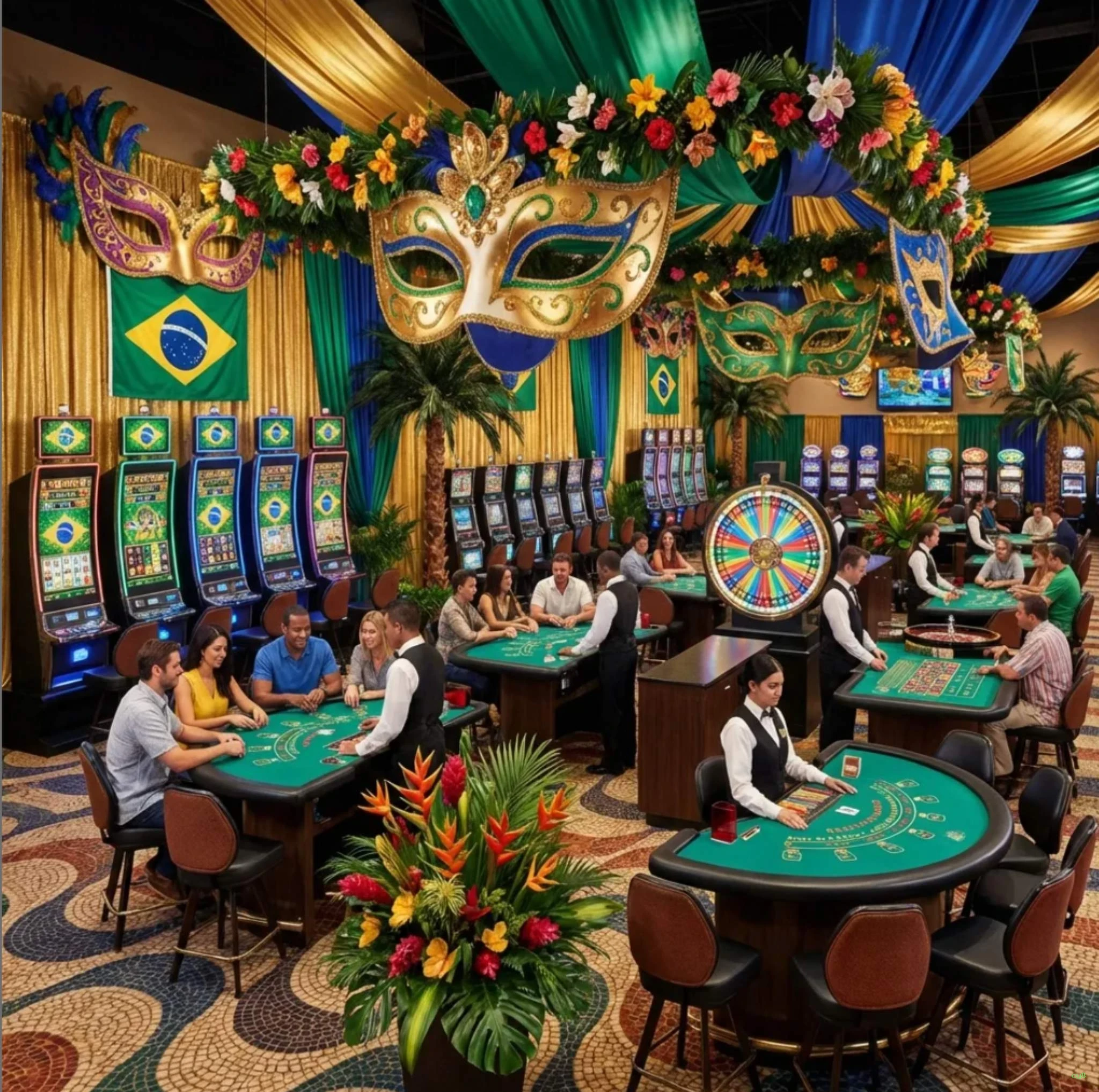 Imagem promocional do cassino online da cy8 mostrando jogos ao vivo